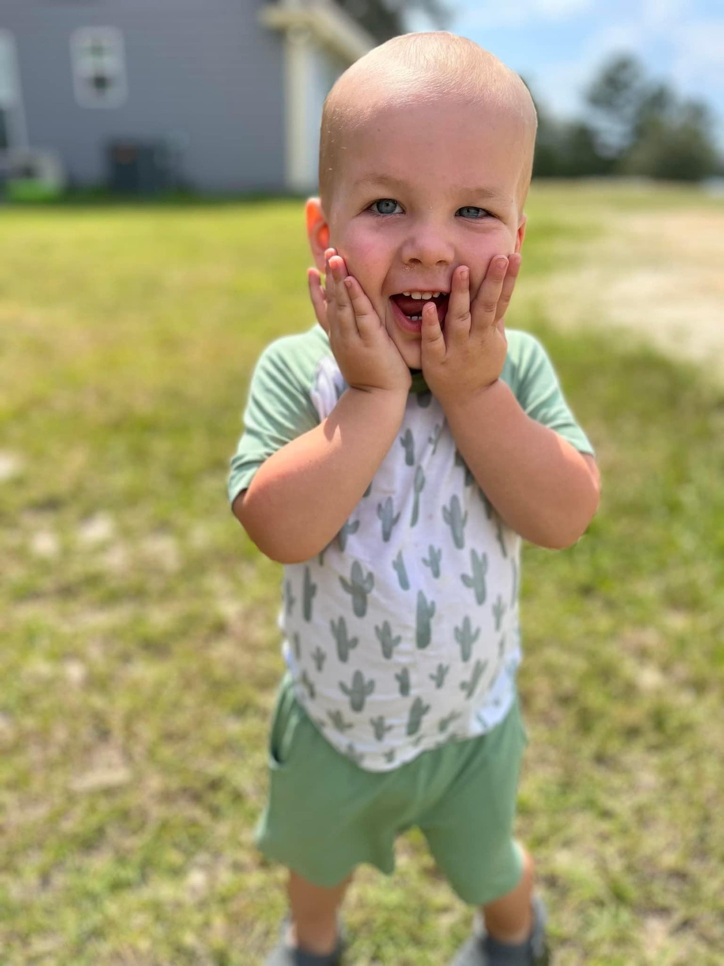 Cactus 2 Piece Shorts